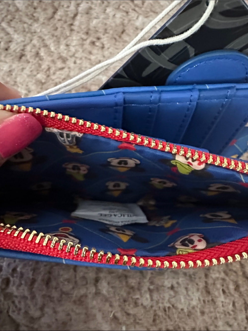 Loungefly- Disney Brave Little Tailor Mickey Minnie Flat Wallet - Picture 6 of 10